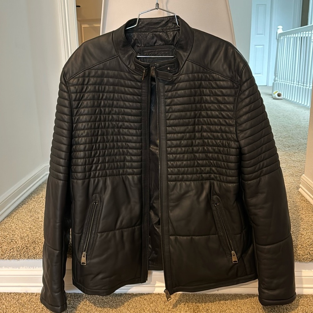 Leather jacket Maceoo